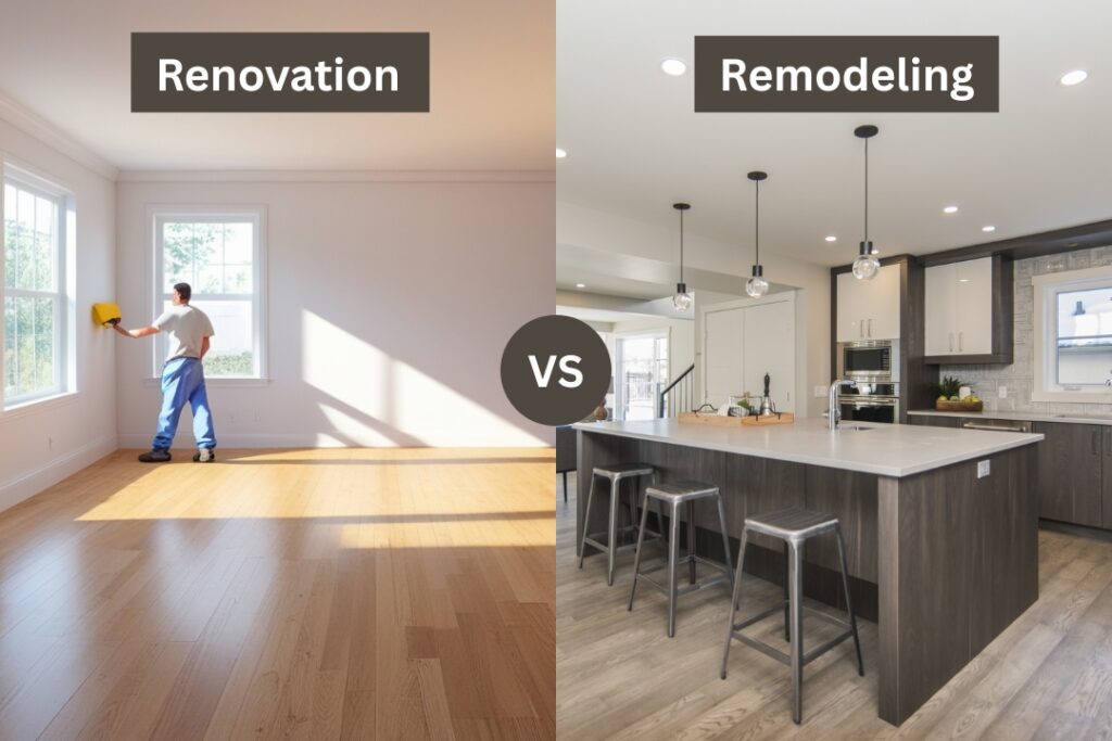 renovation vs remodel